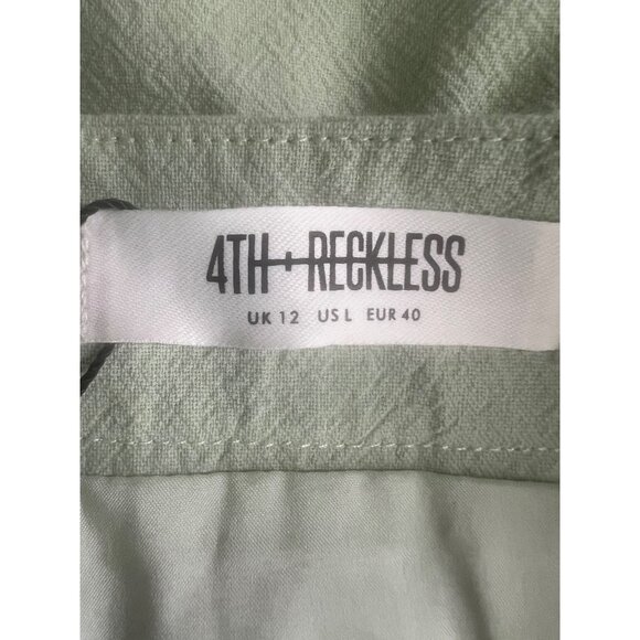 Anthropologie 4Th & Reckless Cheyanne Skirt Textured Midi Pencil Style Large - Picture 7 of 12